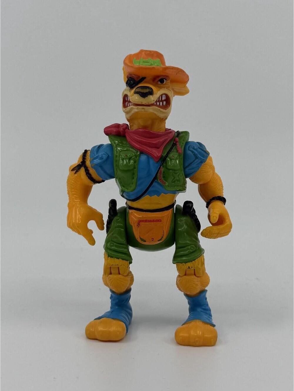 Vintage Walkabout TMNT Teenage Mutant Ninja Turtles Kangaroo Action Figure 1991